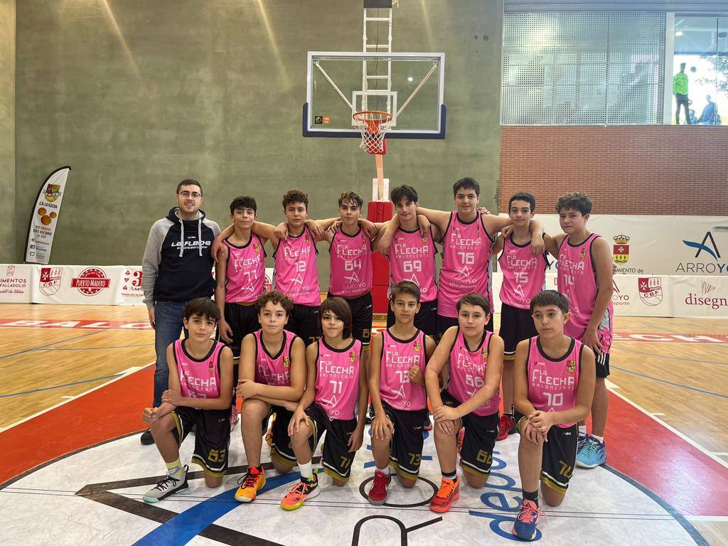 El baloncesto arroyano se viste de rosa