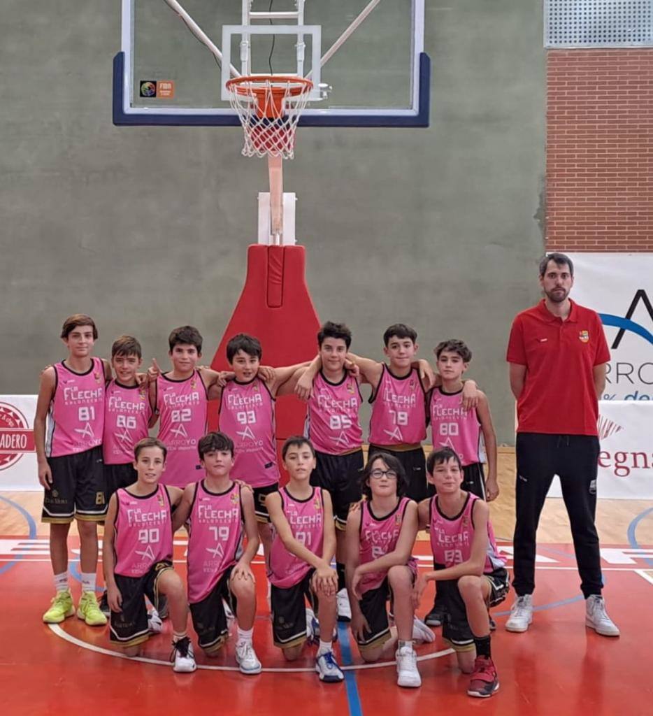 El baloncesto arroyano se viste de rosa