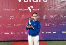 Claudia Martín, subcampeona en el Master Vanguard Stars celebrado en Lisboa