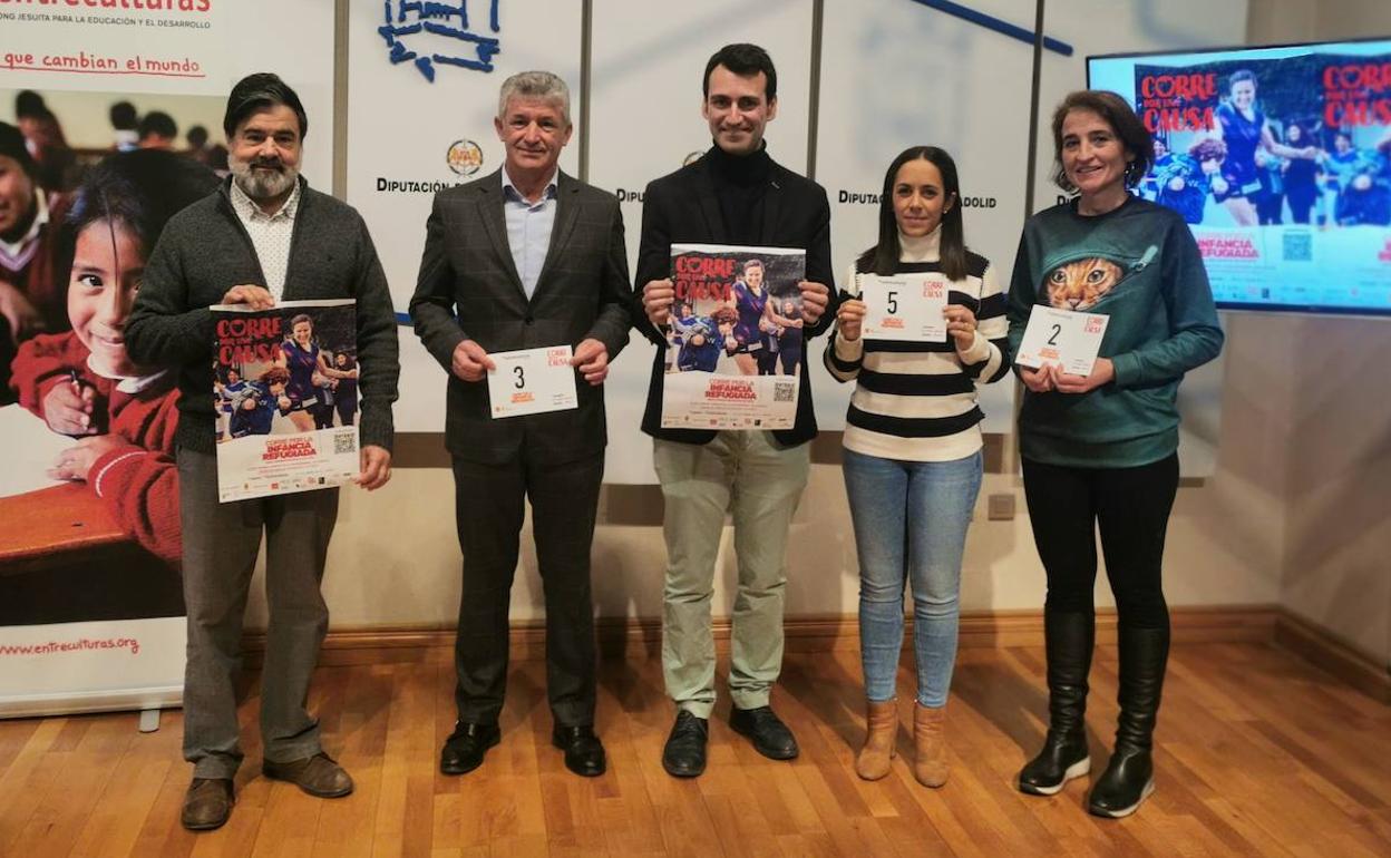 Juan A. Pérez Andrés, Sarbelio Fernández, David Esteban, Noelia Peña y María Jesús Pardo