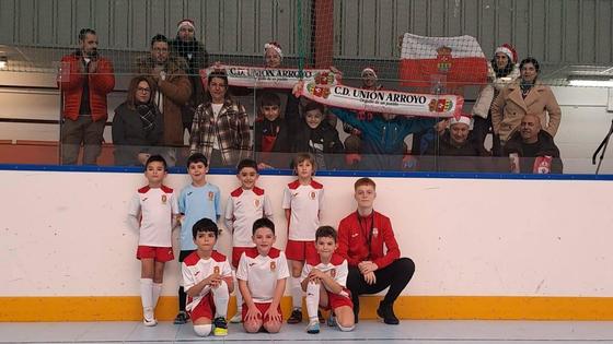 Los prebenjamines del Unión Arroyo Fúbol Sala, campeones en Lugo