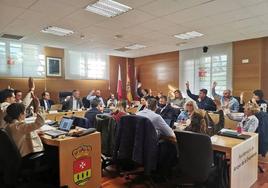 Pleno celebrado en Arroyo