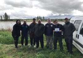 Algunos de los participantes del club deportivo Arrofle