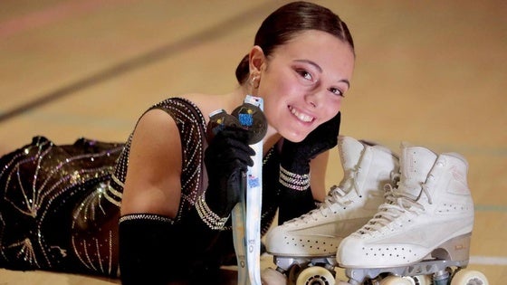 La patinadora Lidia Mateo, pregonera de las fiestas de San Antonio