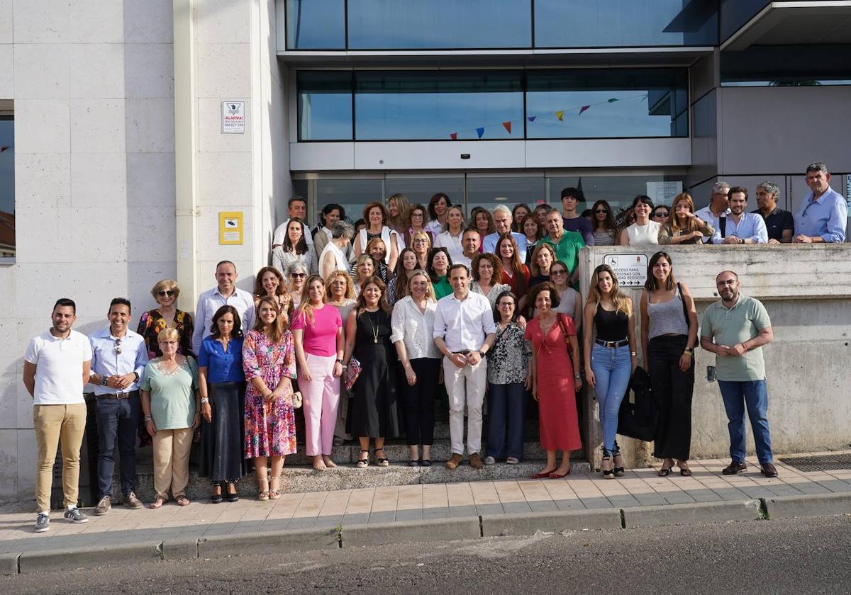 Participantes en el Foro sobre Políticas de Igualdad en la Casa de Cultura de Arroyo