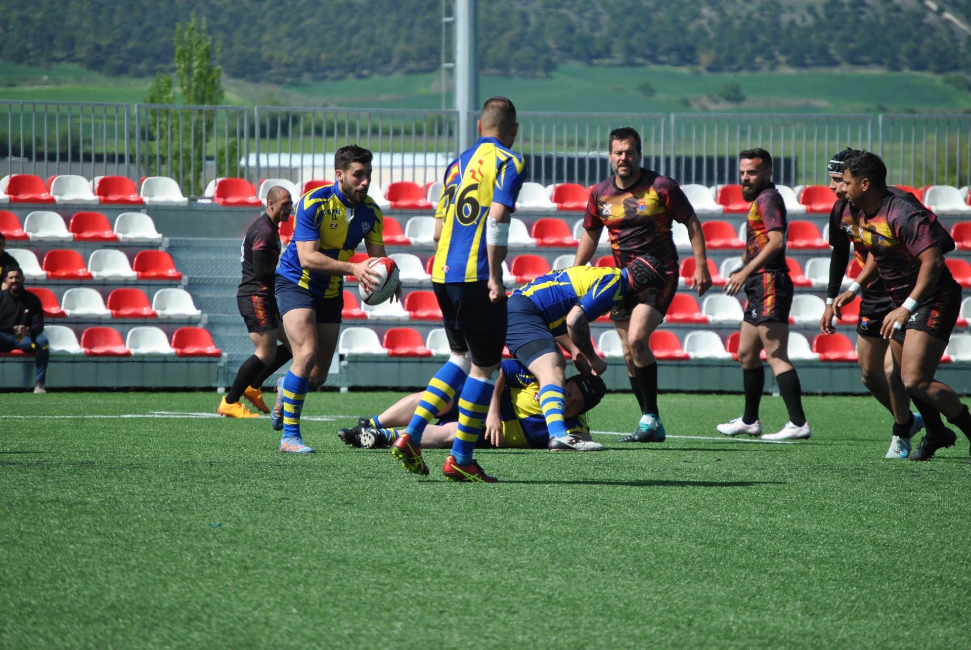 Las imágenes del Campeonato de Rugby del Ejército de Tierra