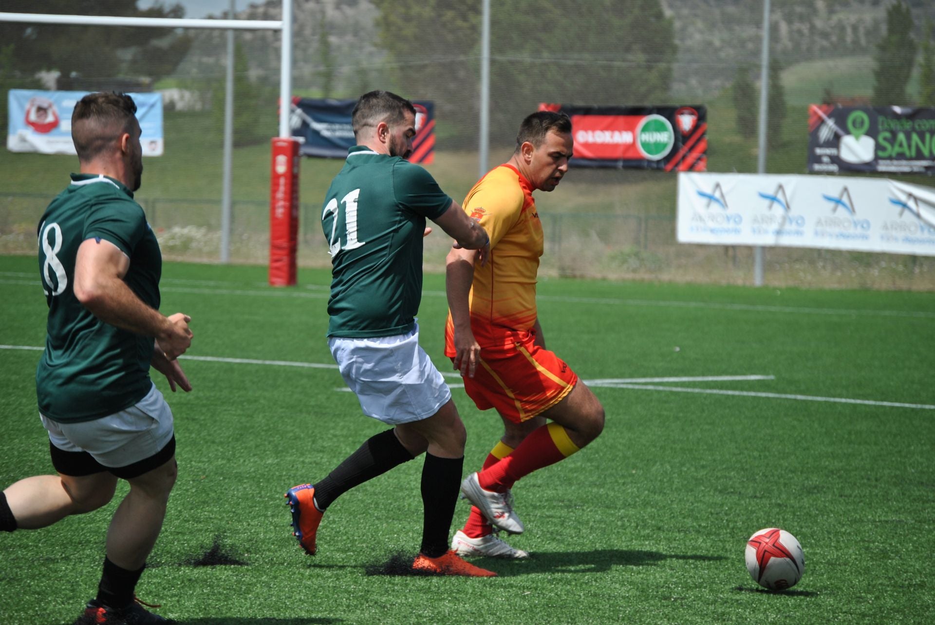Las imágenes del Campeonato de Rugby del Ejército de Tierra