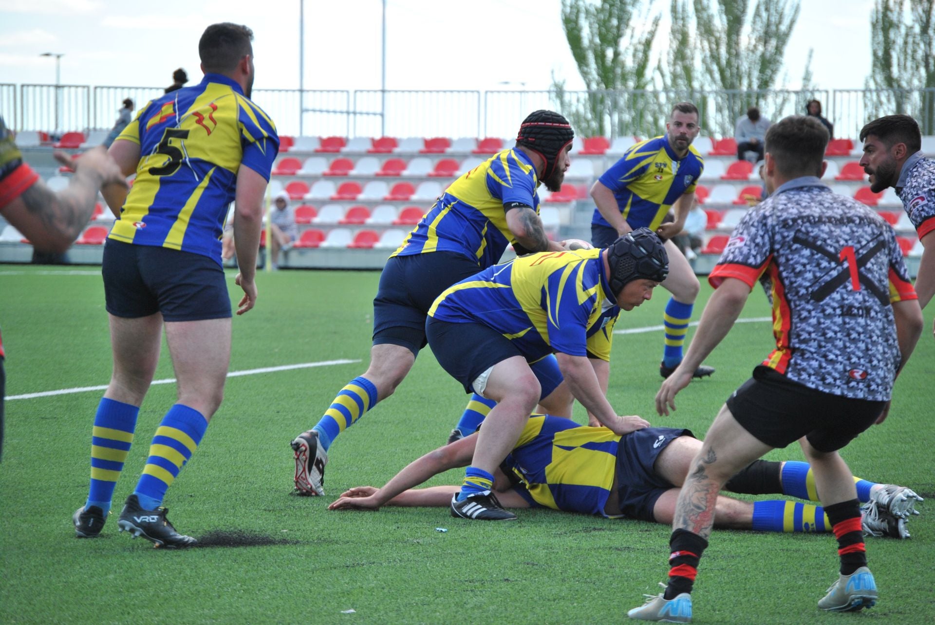 Las imágenes del Campeonato de Rugby del Ejército de Tierra
