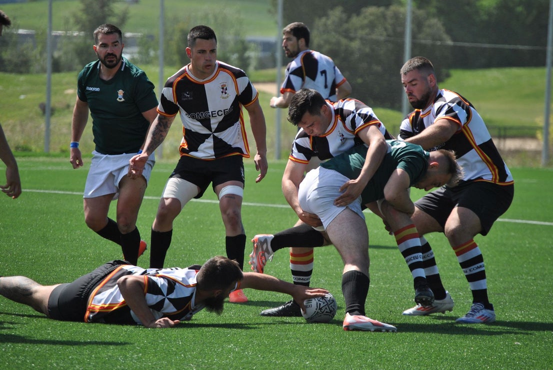 Las imágenes del Campeonato de Rugby del Ejército de Tierra