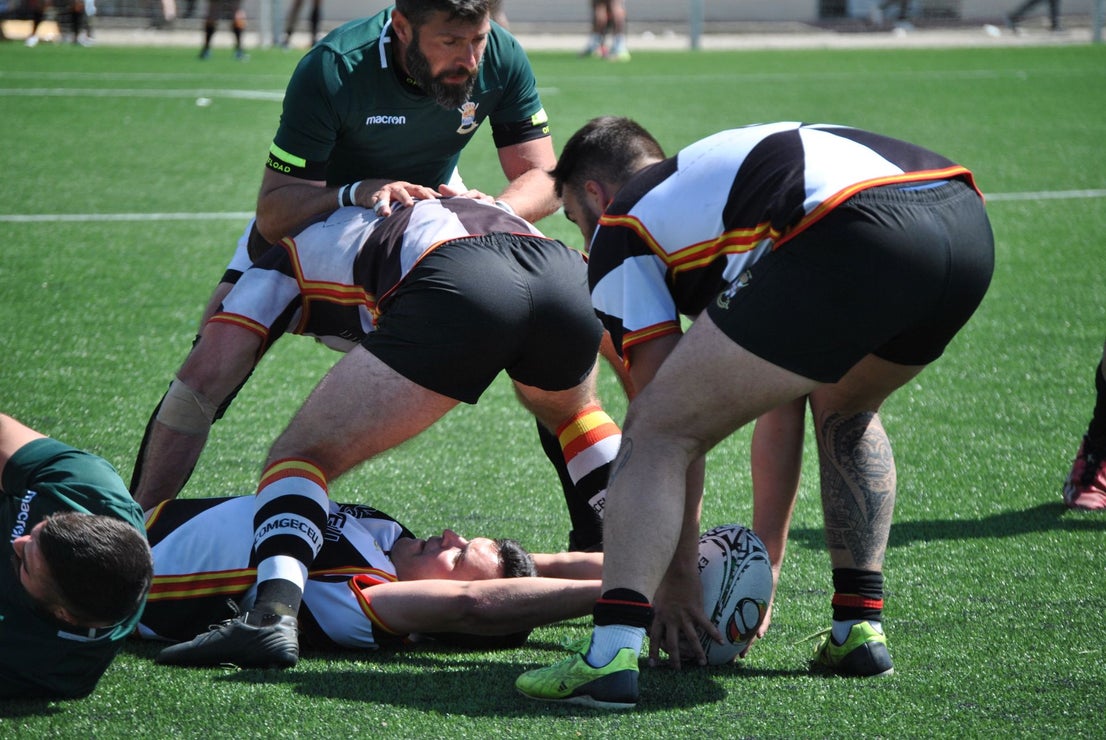 Las imágenes del Campeonato de Rugby del Ejército de Tierra