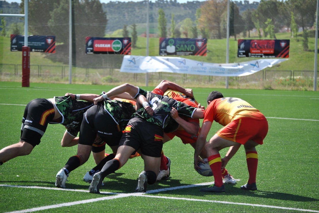 Las imágenes del Campeonato de Rugby del Ejército de Tierra