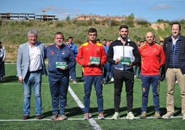 Entrega de trofeos celebrada en la tarde del domingo