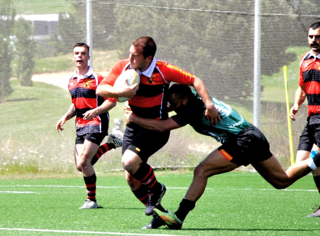 Las imágenes del Campeonato de Rugby del Ejército de Tierra