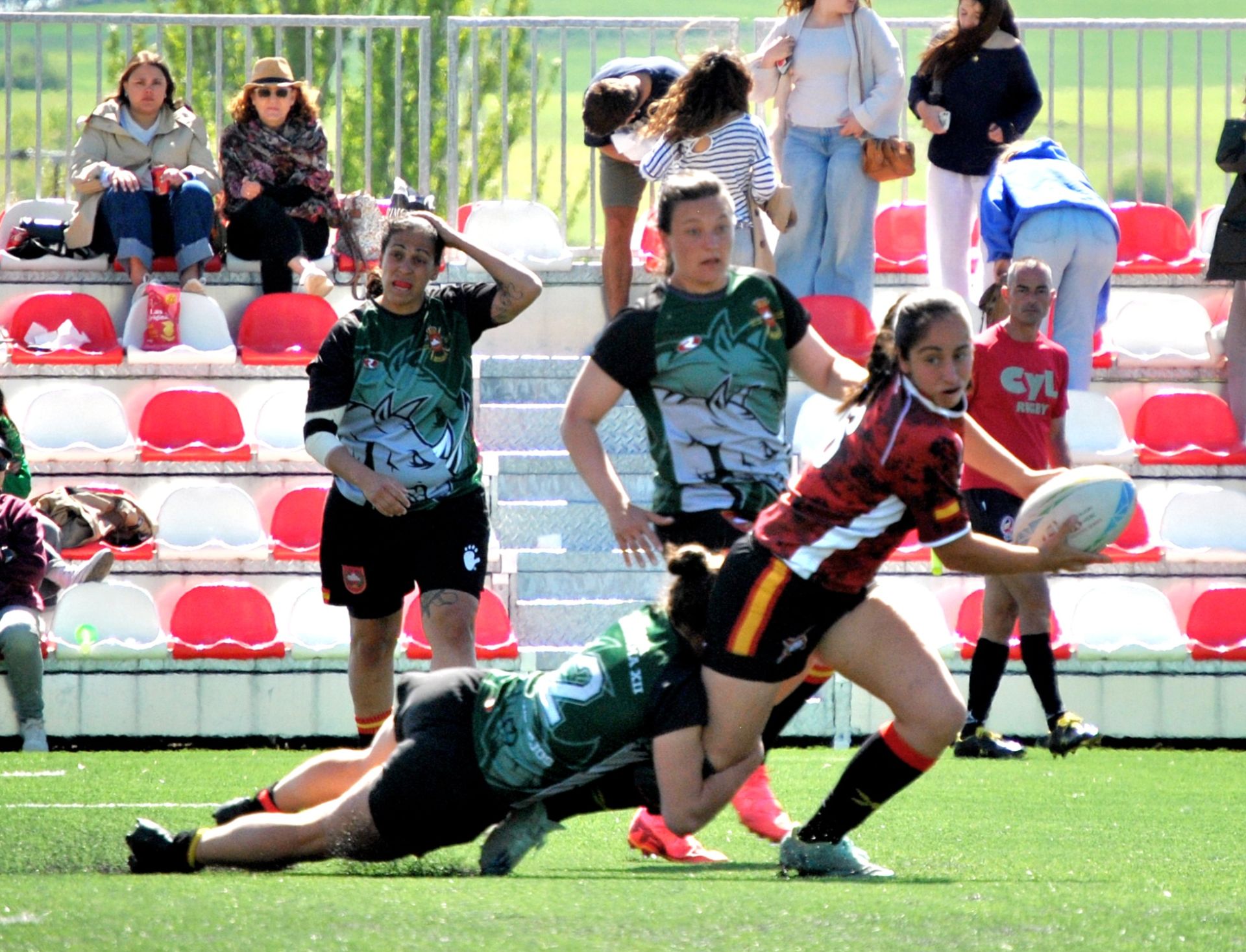 Las imágenes del Campeonato de Rugby del Ejército de Tierra