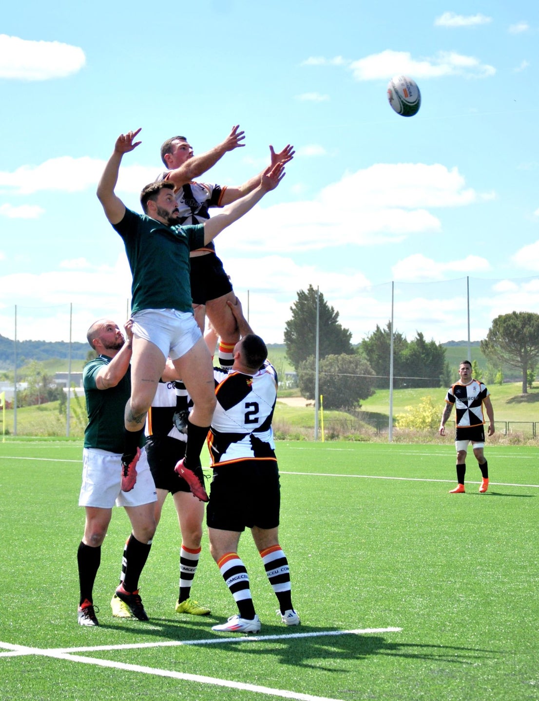 Las imágenes del Campeonato de Rugby del Ejército de Tierra