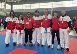 Participantes en el campeonato y el equipo técnico