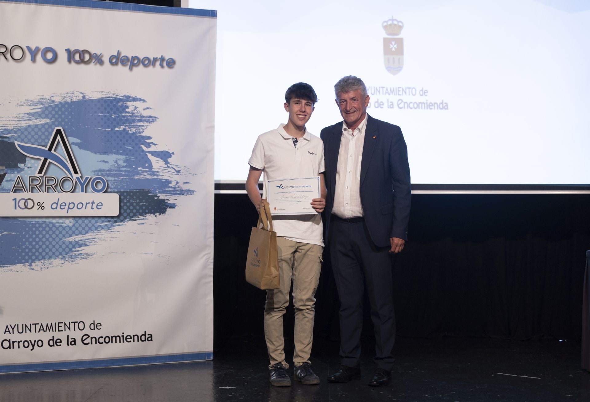 Fotos de la entrega de becas del deporte