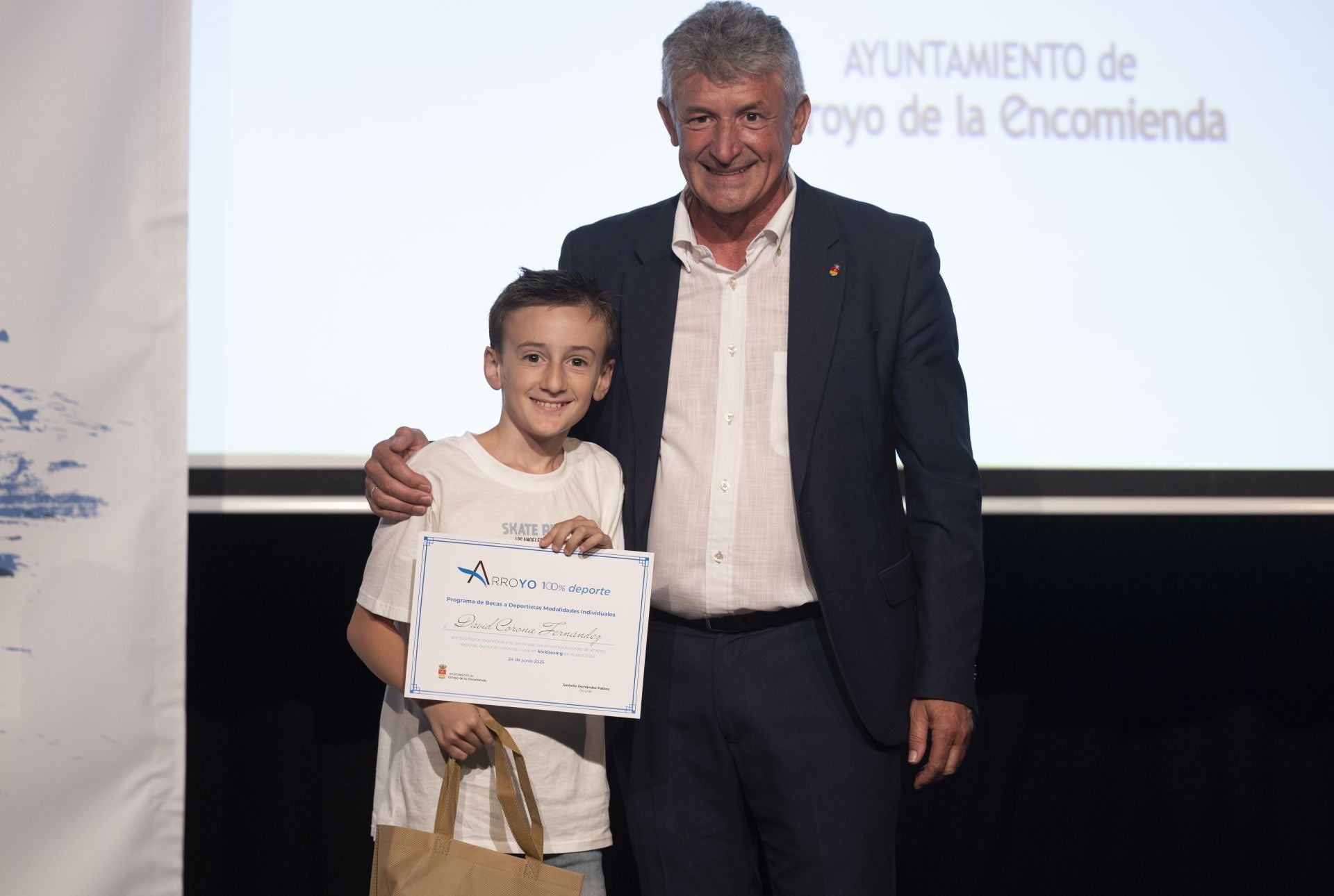 Fotos de la entrega de becas del deporte