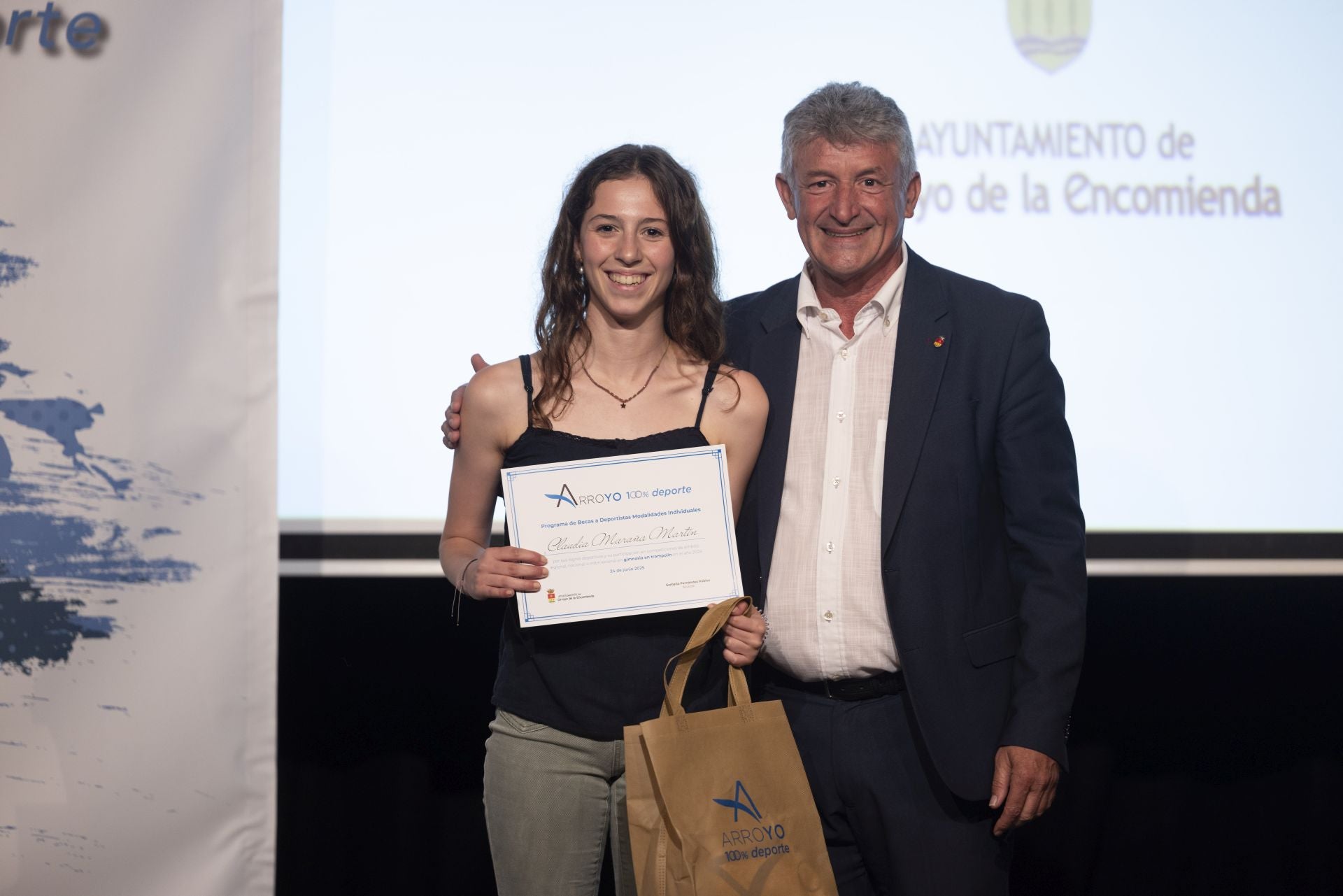 Fotos de la entrega de becas del deporte