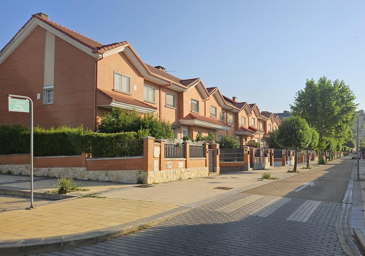 Calle de Sotoverde en el municipio de Arroyo de la Encomienda