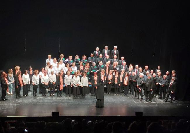 Última edición del Encuentro de Corales celebrada en Arroyo
