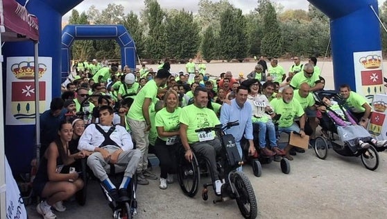 Más de 550 personas participan en la IV Carrera Inclusiva de Aspaym en Arroyo