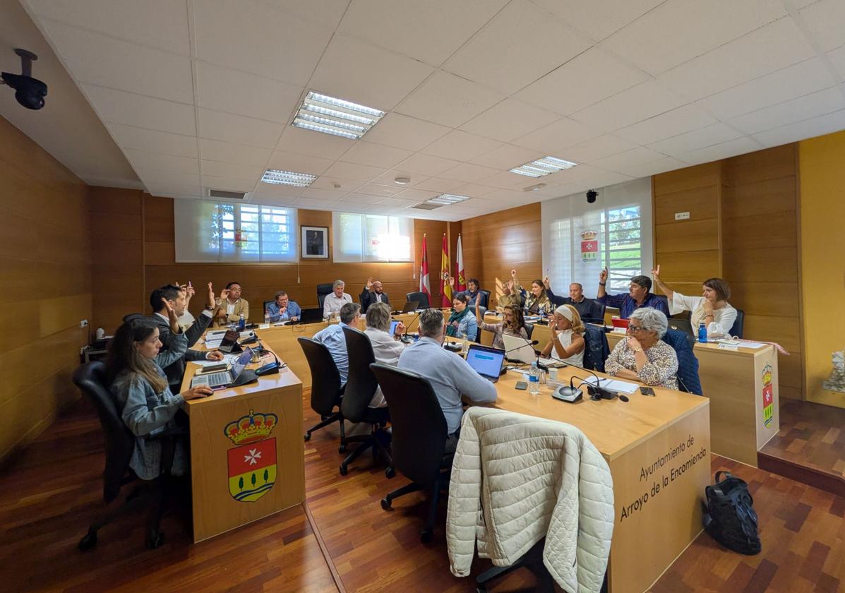 Pleno celebrado en Arroyo este miércoles