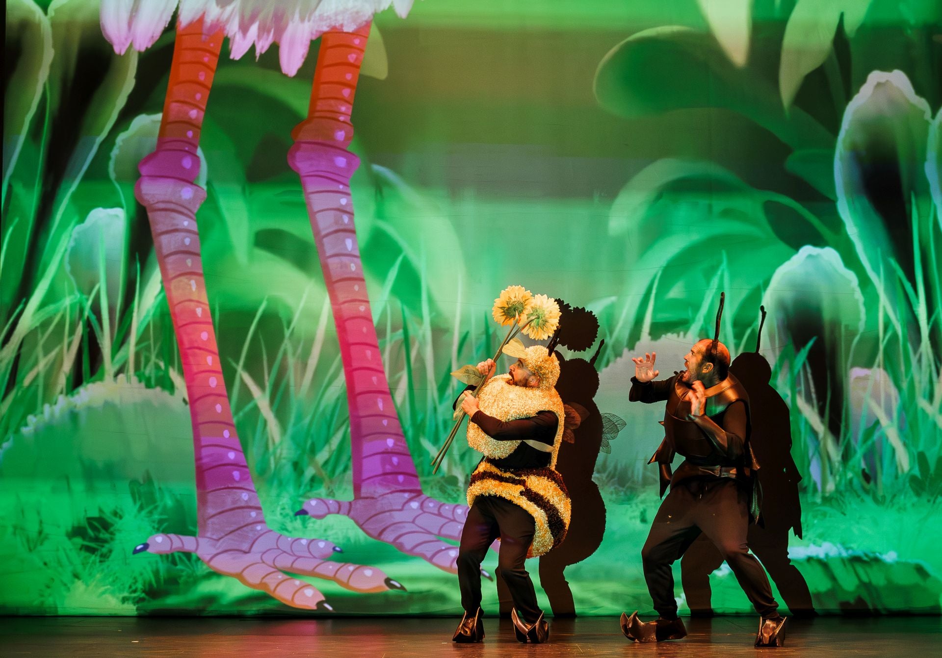 Una escena de esta obra de la compañía Spasmo Teatro