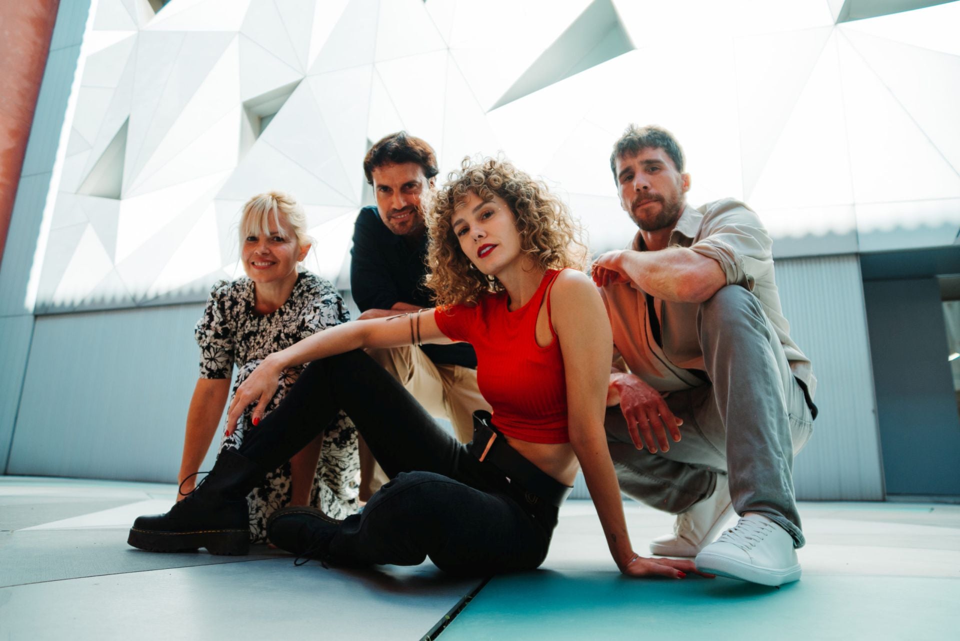 Elenco del espectáculo 'Una cuestión de formas'