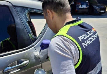 Arrestado un delincuente habitual por robar menaje y enseres valorados en 3.000 euros de una nave en la que dormía