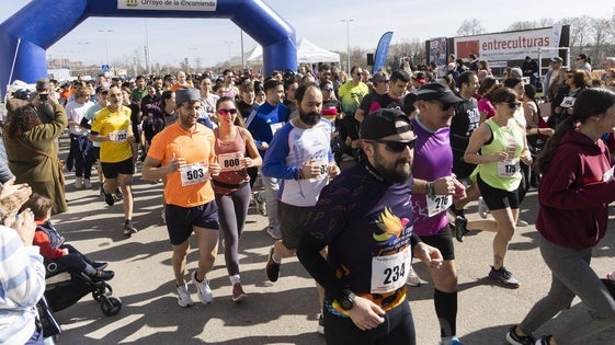 Las imágenes de la carrera entreculturas celebrada en Arroyo de la Encomienda