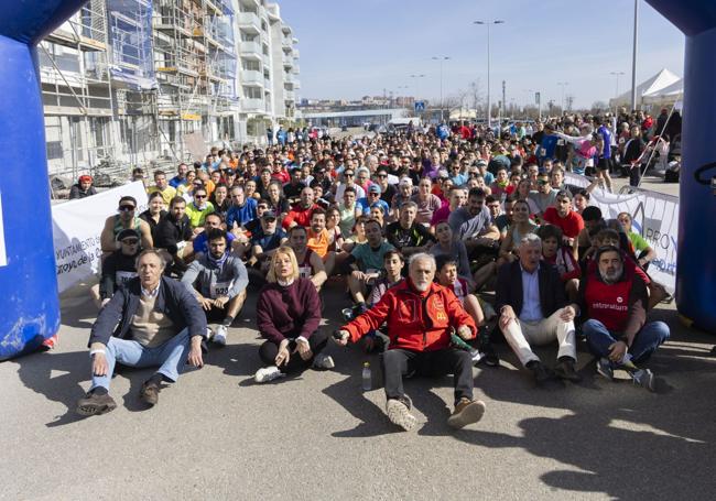 Foto de familia de los participantes, organizadores y corporación municipal