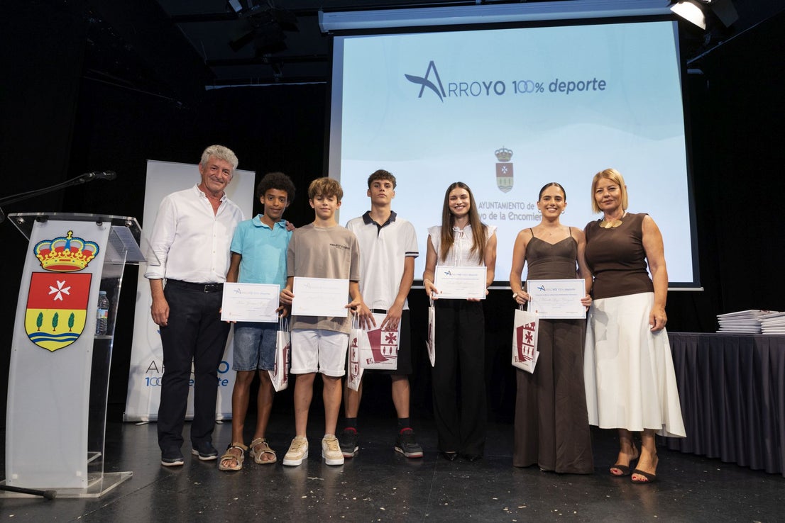 Así fue la entrega de las becas a los deportistas arroyanos