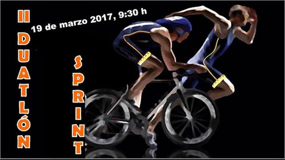 Cartel de la prueba. 