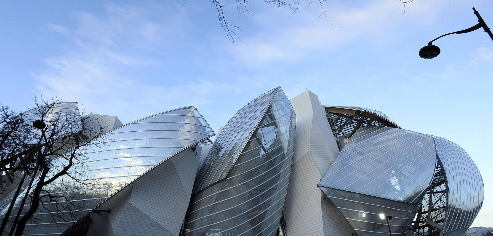 Museo de arte contemporáneo. El museo de arte contemporáneo Louis Vuitton en París