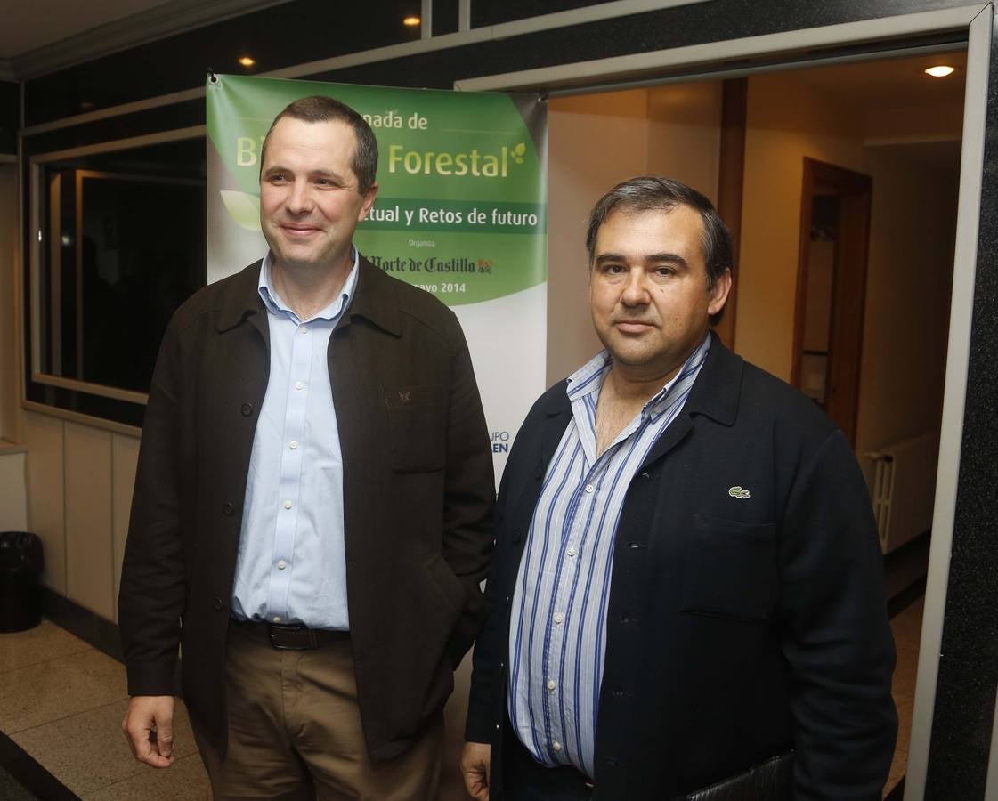 Luis Miguel Bonilla, director de la Escuela de Agrarias, y Epifanio Díaz, profesor.