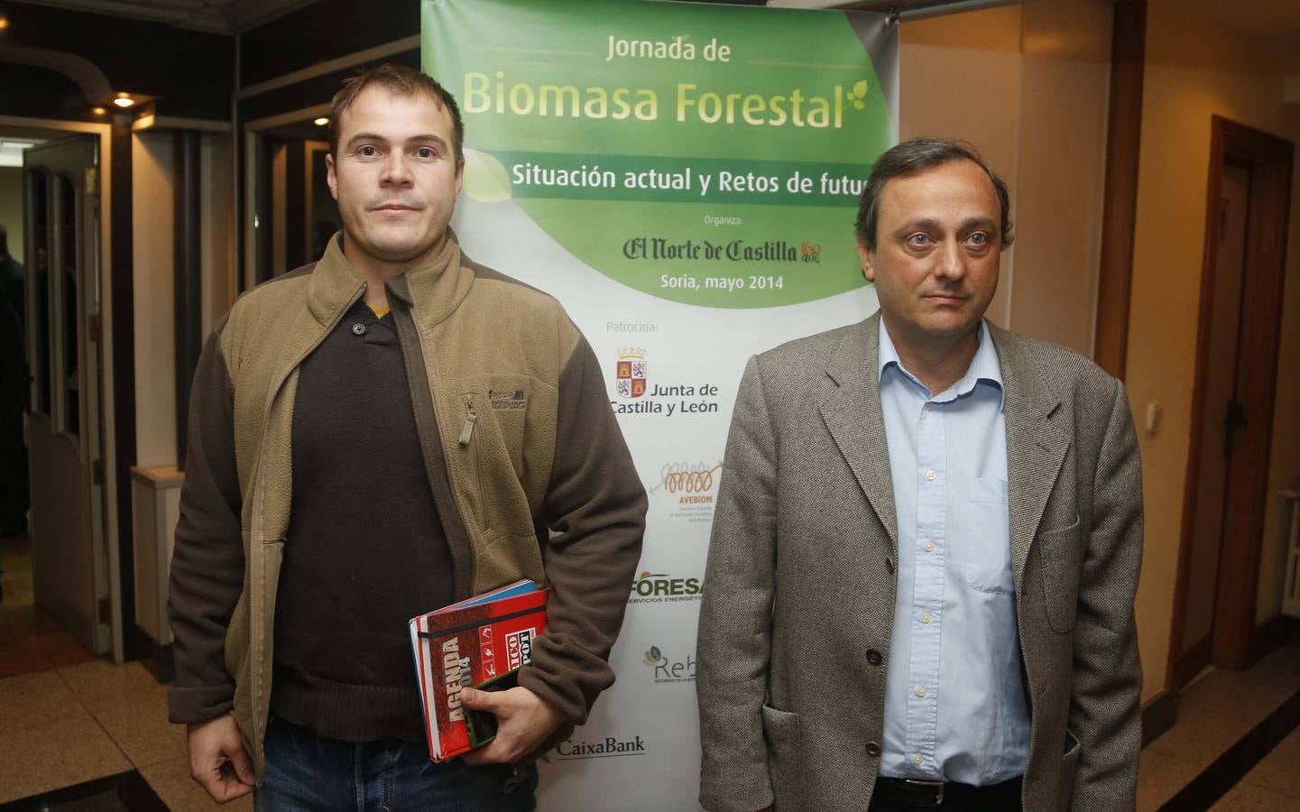 Antonio Taboada Moreno, director del Cesefor, y Eduardo Rupérez, de Copiso.