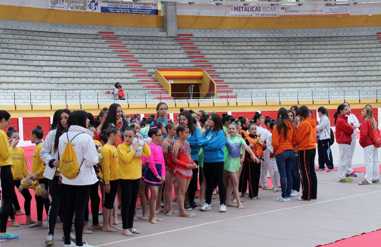 Campeonato Escolar de Gimnasia Rítmica de Castilla y León 2014 celebrado en Íscar (1/3)