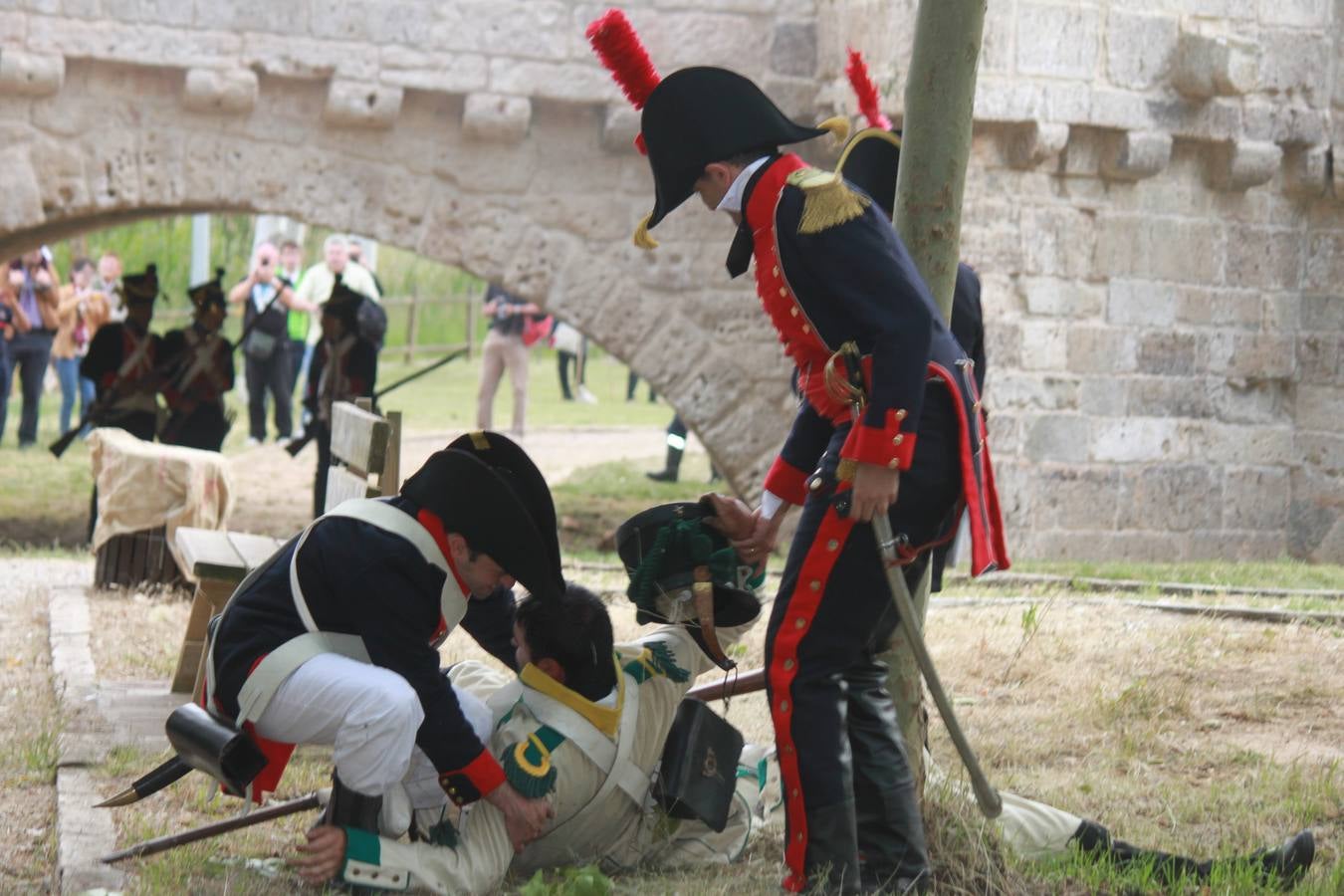 Recreación de la batalla de las tropas napoleónicas de 1808 en Torquemada (2/2)