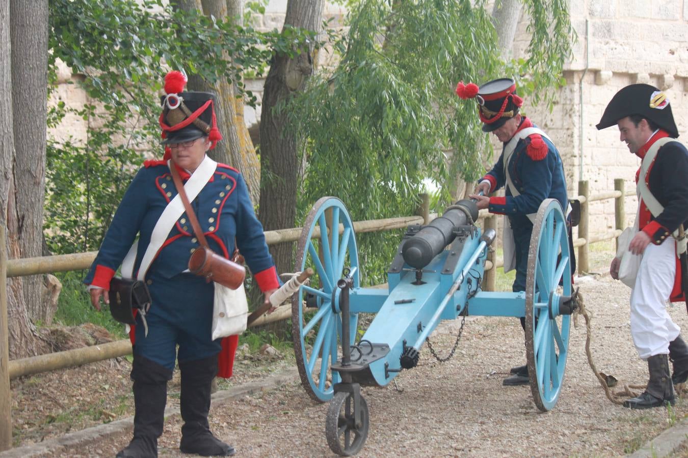 Recreación de la batalla de las tropas napoleónicas de 1808 en Torquemada (2/2)