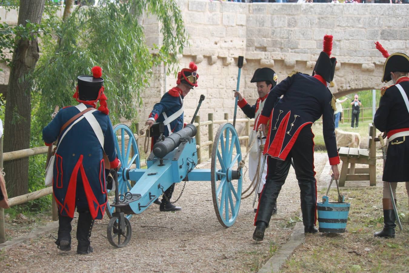 Recreación de la batalla de las tropas napoleónicas de 1808 en Torquemada (2/2)