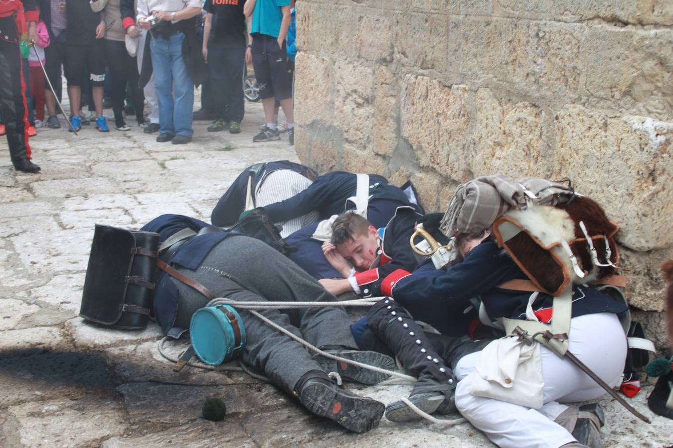 Recreación de la batalla de las tropas napoleónicas de 1808 en Torquemada (2/2)