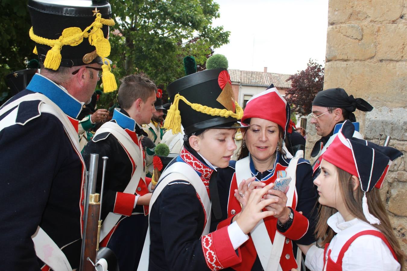 Recreación de la batalla de las tropas napoleónicas de 1808 en Torquemada (2/2)