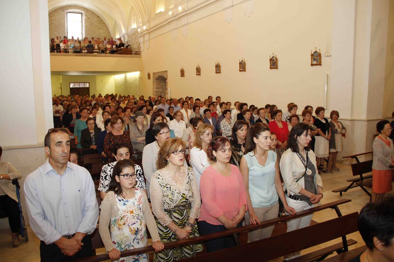 Procesión de la Virgen del Amor Hermoso en Campaspero. Valladolid