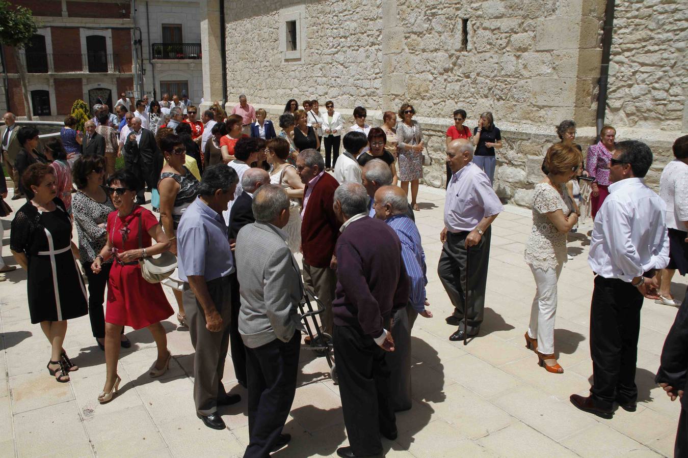 Procesión de la Virgen del Amor Hermoso en Campaspero. Valladolid