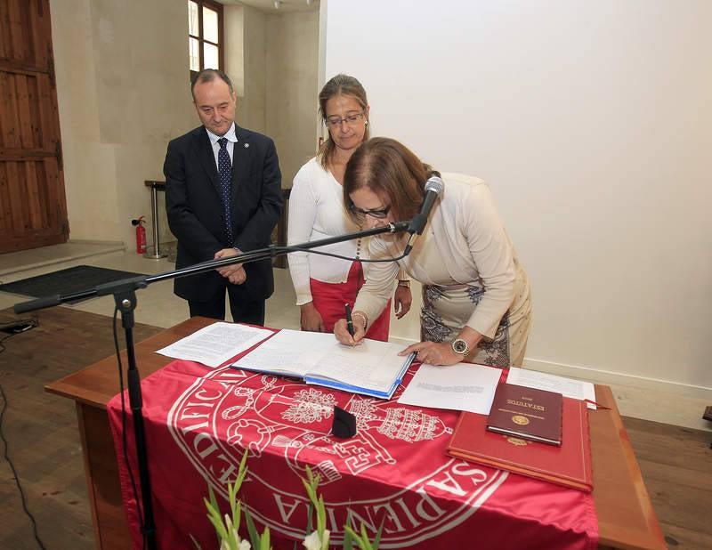 Mercedes Sánchez Báscones toma posesión como vicerrectora del campus universitario de Palencia