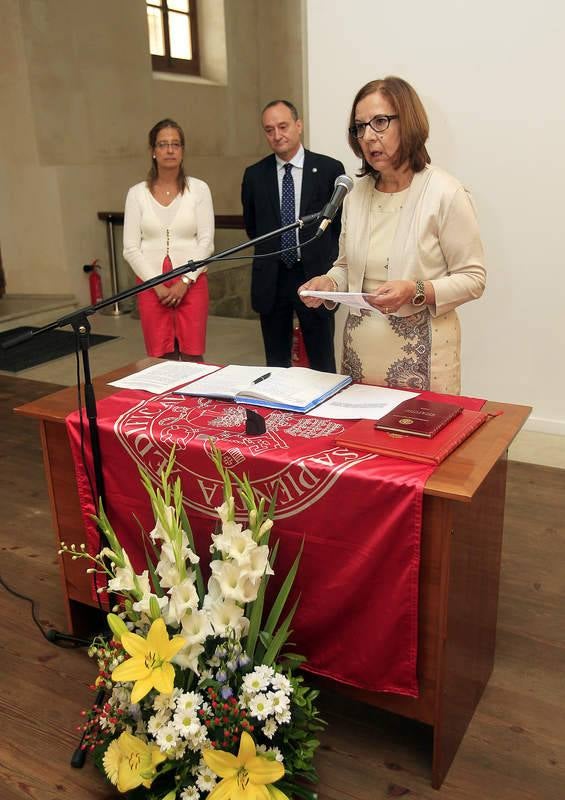 Mercedes Sánchez Báscones toma posesión como vicerrectora del campus universitario de Palencia