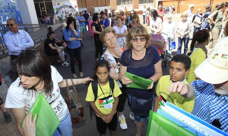Varios niños saharauis llegan a Palencia para pasar el verano