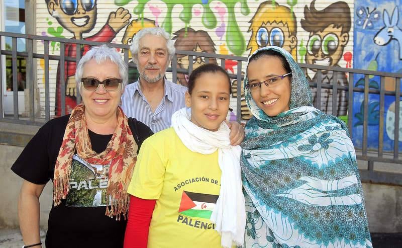 Varios niños saharauis llegan a Palencia para pasar el verano