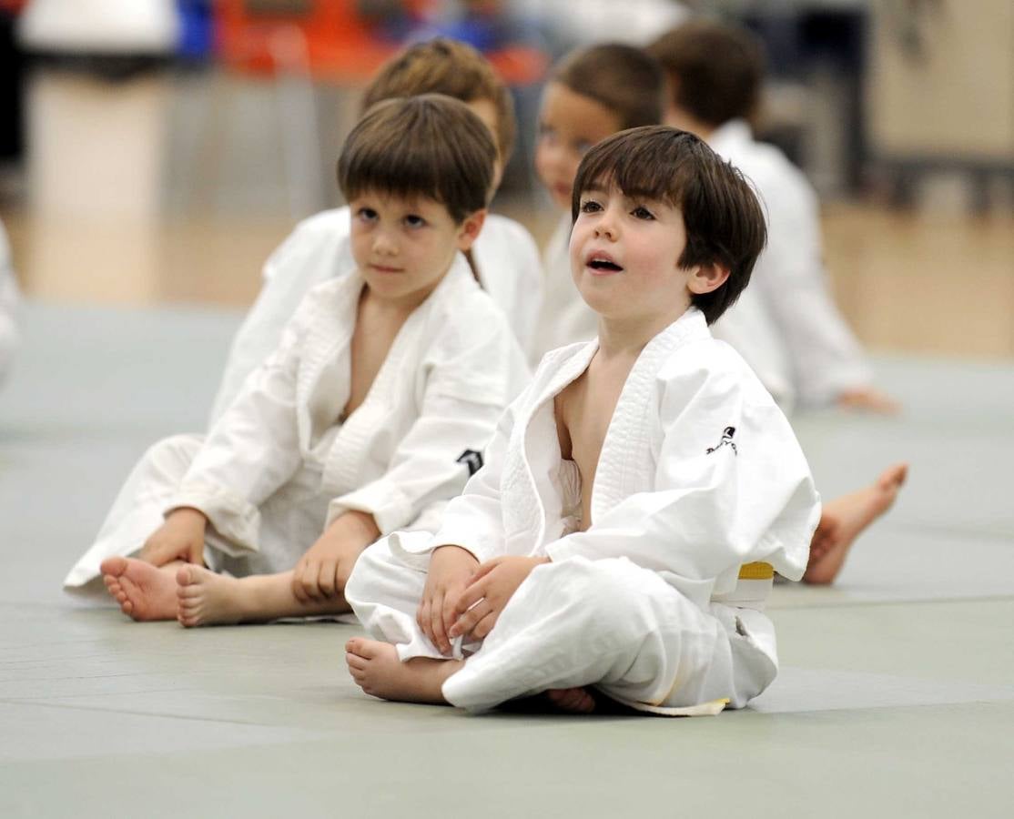 Judo en el Polideportivo Pilar Fernandez Valderrama
